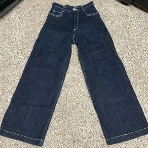 🎃20%OFF🎃 High-waisted Wedgie Fit Flare Leg Crop Jeans